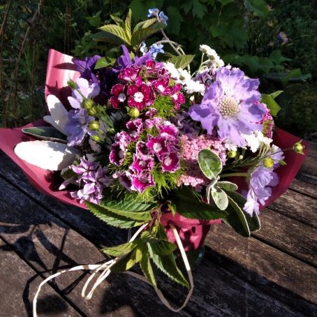 Spring gift posy Floral Acre Somerset