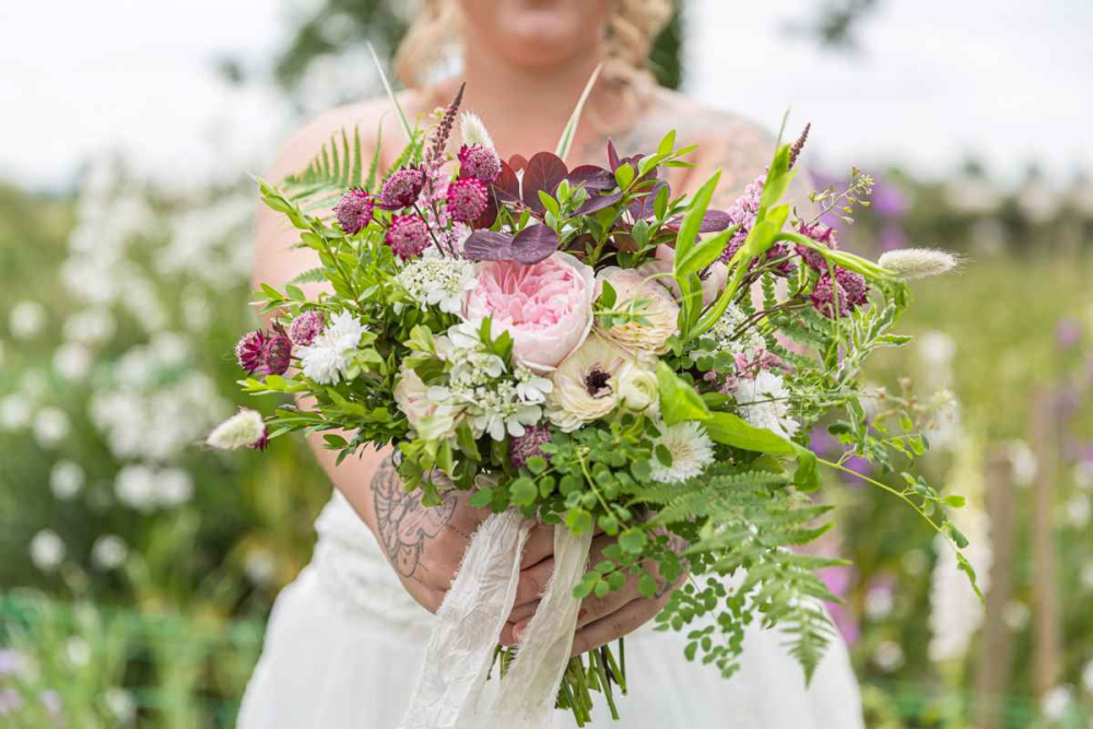 Wedding bouquet Floral Acre Shepton Mallet